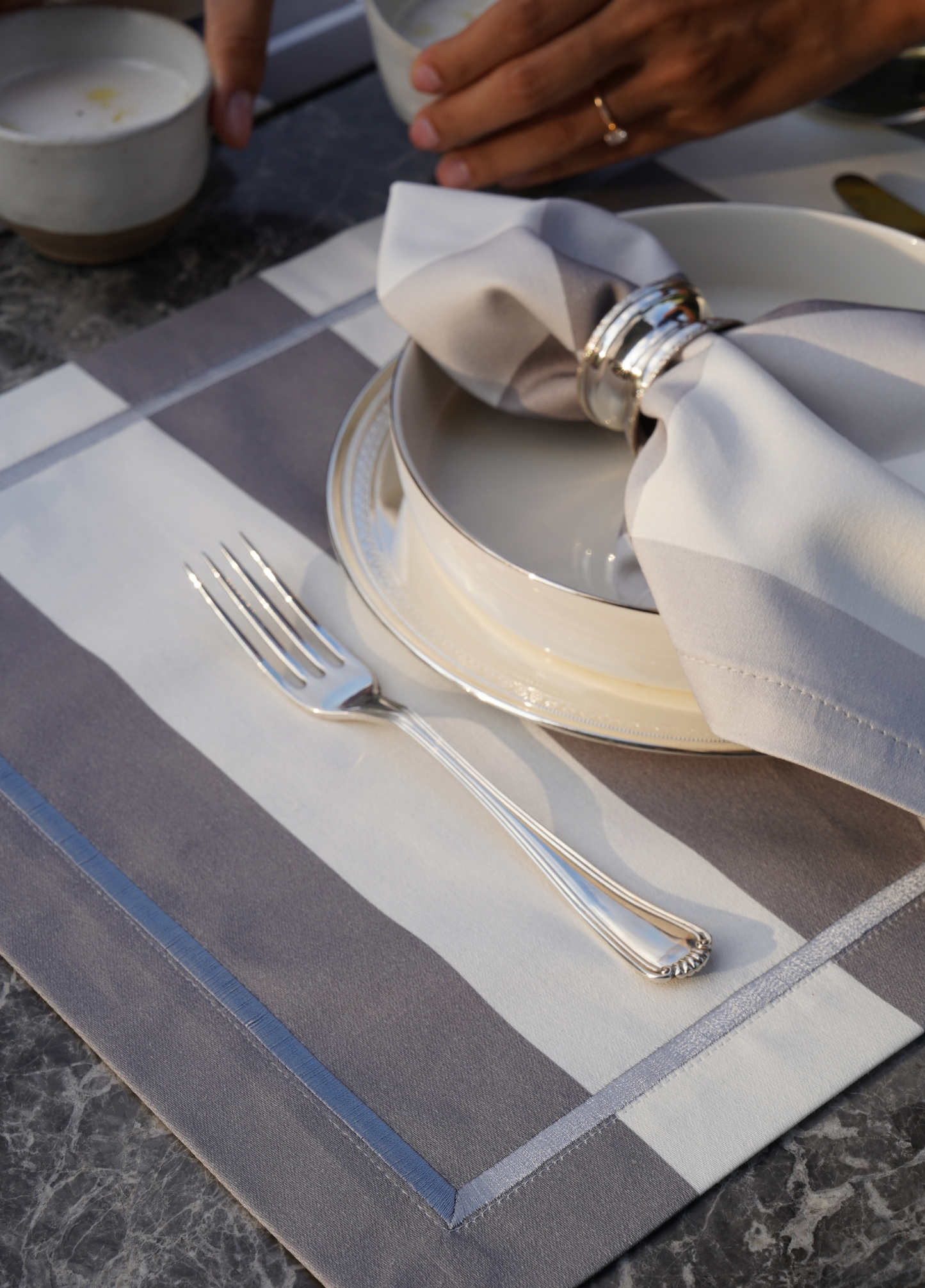 BERRY.AIDA Amerikan Servis 4'lü Set