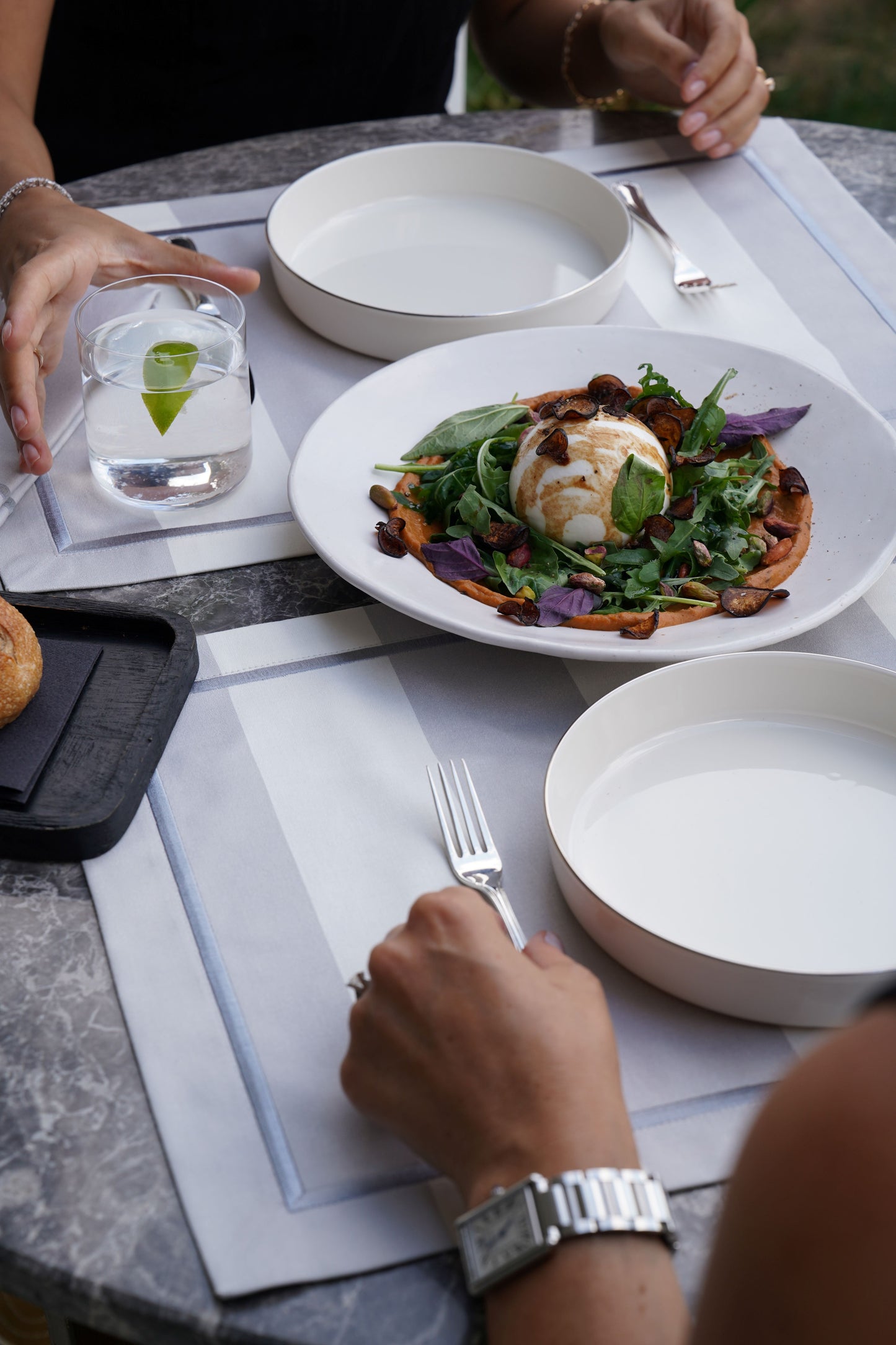 BERRY.MIA Amerikan Servis 4'lü Set