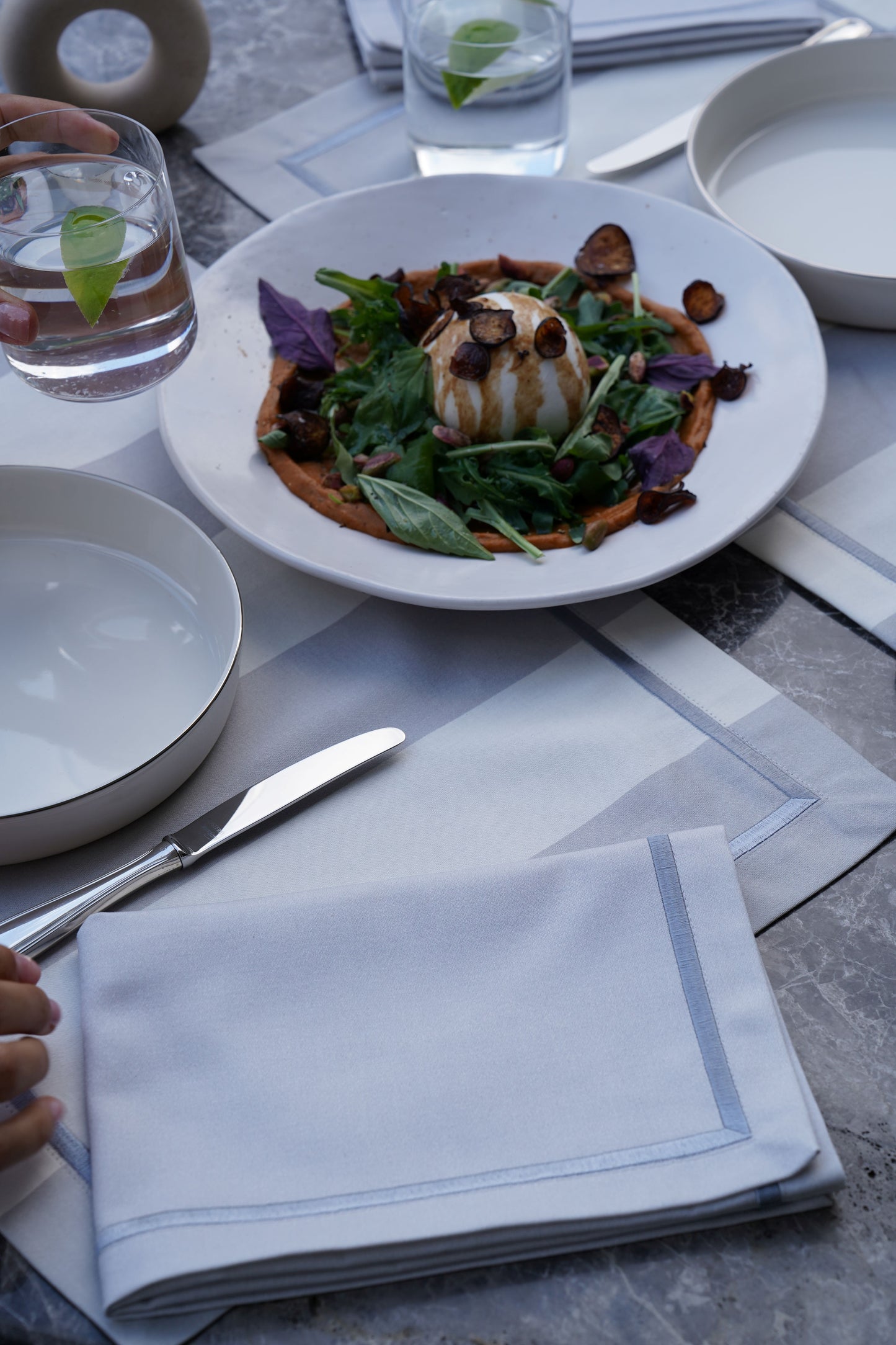 BERRY.MIA Amerikan Servis 4'lü Set