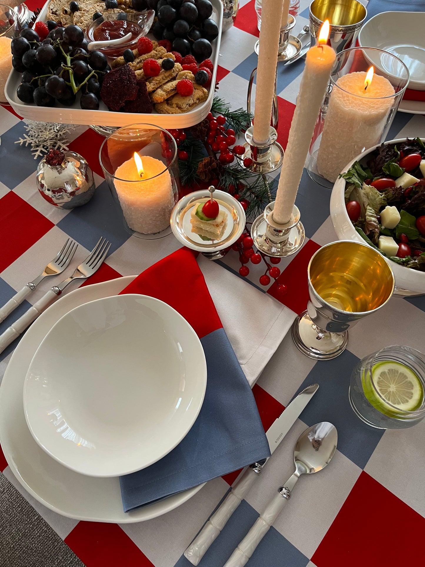 Christmas Claus 4'lü Peçete Seti